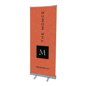 MomCo Poppy 2'7" x 6'7"  Vinyl Banner